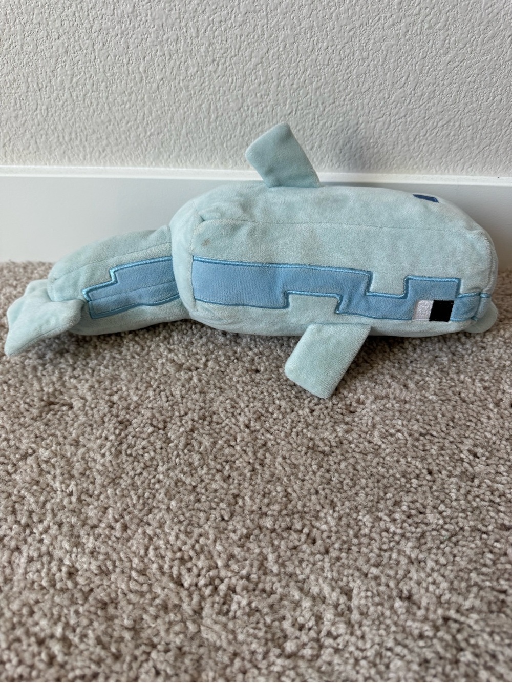 Minecraft Stuffed Dolphin - Picture 2 of 3